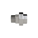 RIEGLER lös. Doppelnippel, kon.dicht., Rp/R 1 1/2, I/A, SW 72, ES1.4408_1