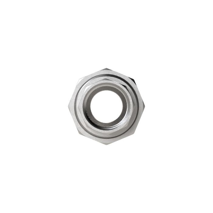 RIEGLER lös. Doppelgew.nippel, flachdicht., G 1/2, I/A, SW 38, ES 1.4408_2