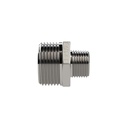 RIEGLER Doppelgewindenippel red., G 1 1/4, AG, G 1, SW 43, ES 1.4408_1