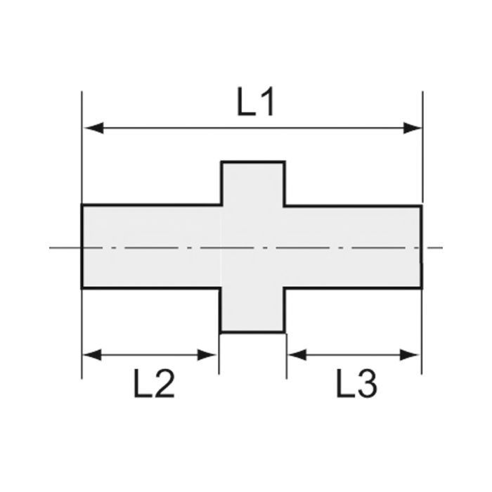 RIEGLER Doppelgewindenippel, R 1/4 a., R 1/2 a., SW 22, Edelstahl 1.4571_1