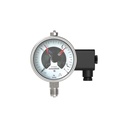 RIEGLER Kontaktmanometer, G 1/2 radial unten, Messber. 0 - 6,0 bar, Ø 100_2