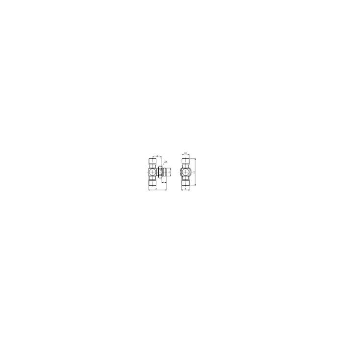 RIEGLER T-Steckverschraubung »NonPlusUltra«, drehb., G 1/8, Ø 4mm, VPE 10 Stk._3