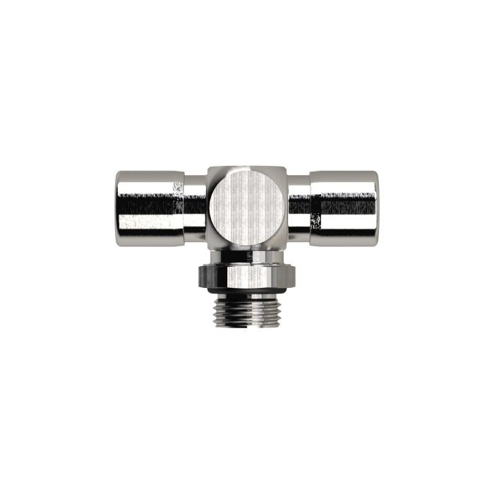 RIEGLER T-Steckverschraubung »NonPlusUltra«, drehb., G 1/4, Ø 6mm, VPE 10 Stk._1