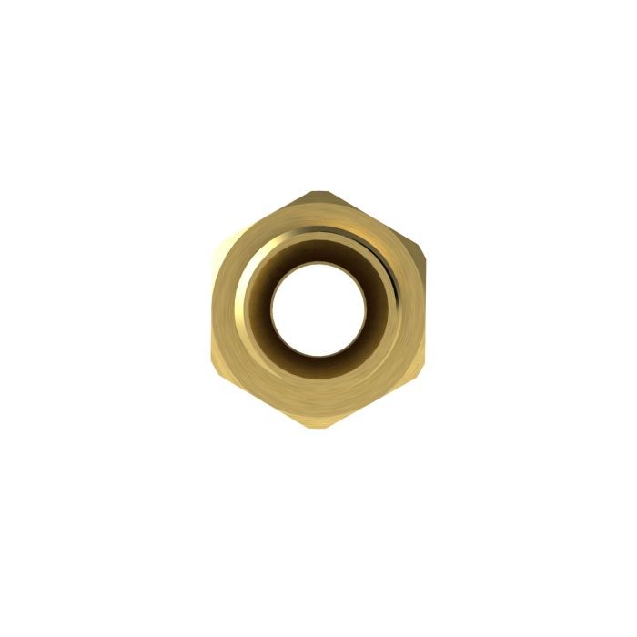 RIEGLER Doppelgewindenippel, G 3/8 a., G 3/8 a., SW 19, Messing_1