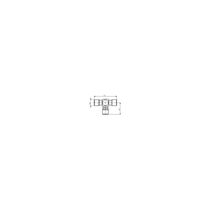 RIEGLER T-Steckverbindung »NonPlusUltra«, Ø 6 mm, VPE 10 Stk._3
