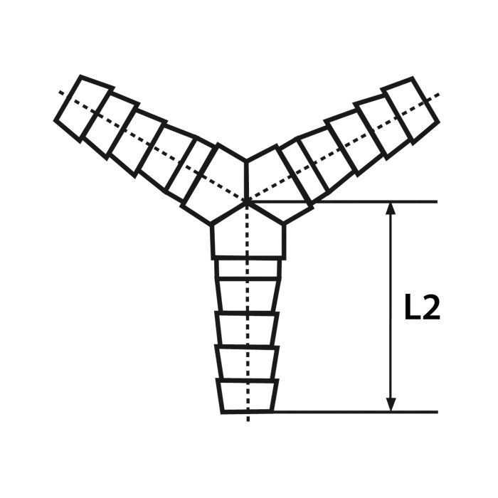 RIEGLER Y-Schlauchverbindungsstutzen, für Schlauch LW 13 mm, Messing_1