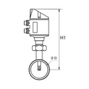 RIEGLER Durchflussmengenmesser, DN 15, R 1/2, 0,2 - 90 m³/h_2