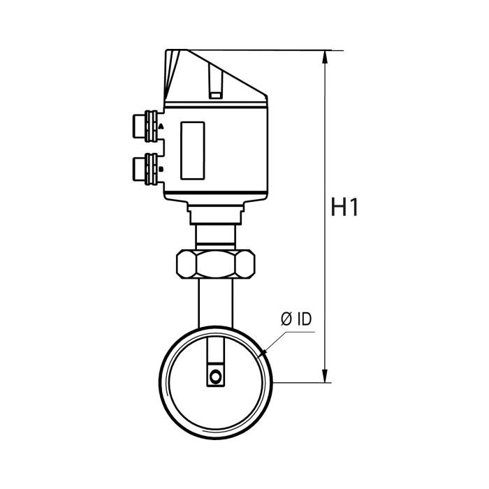 RIEGLER Durchflussmengenmesser, DN 32, R 1 1/4, 0,7 - 530 m³/h_2
