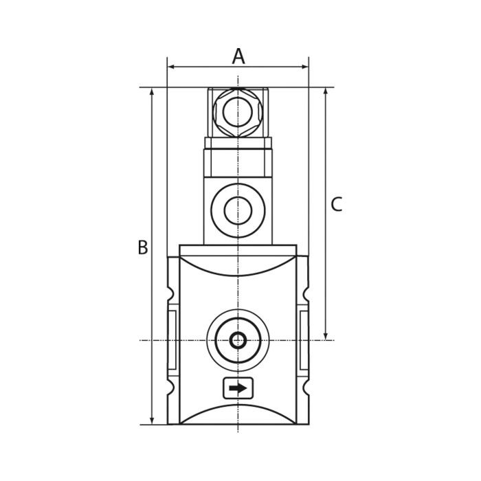 RIEGLER Verteiler »FUTURA«, BG 2, G 3/8, mit Druckschalter 0,5 - 10 bar_1