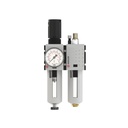 RIEGLER Wartungseinheit 2-tlg. »FUTURA«, PC, BG 2, G 1/2, 0,5-16 bar, HA_1