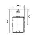 RIEGLER 3/2-Wegeventil »FUTURA« el. betätigt, 115 V AC/50 Hz, BG 2, G 1/2_1