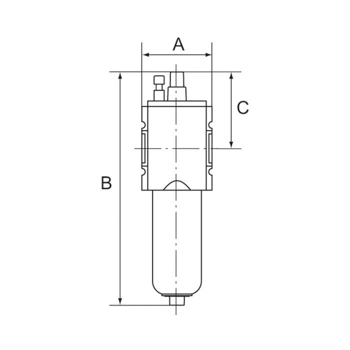 RIEGLER Nebelöler »FUTURA-mini« mit Metallbehälter, BG 0, G 1/4_1