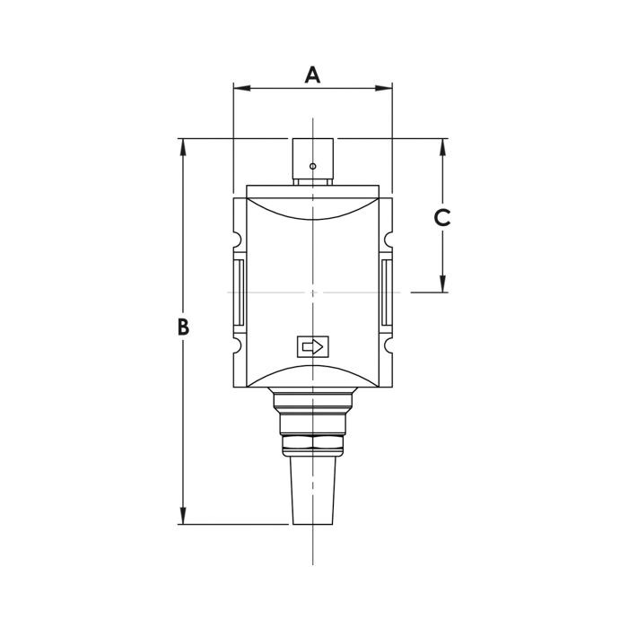 RIEGLER 3/2-Wegeventil »FUTURA-mini«, pneumatisch betätigt, BG 0, G 1/4_1