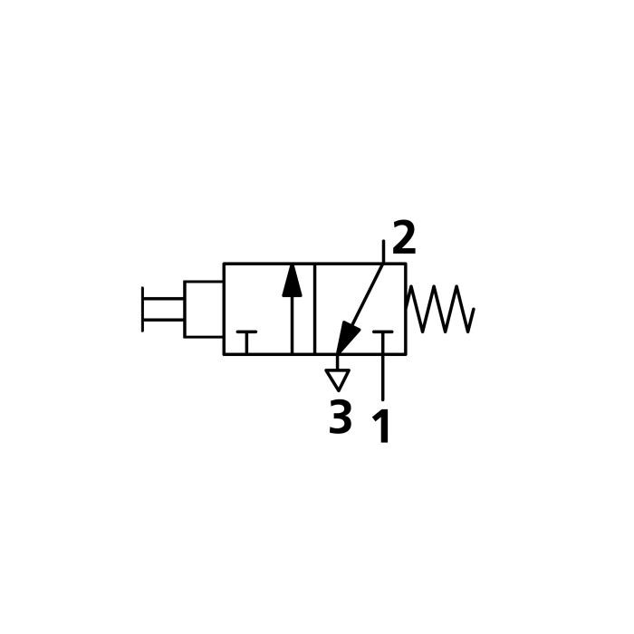 RIEGLER 3/2-Miniventil, manuell, Druckknopf, NC, monostabil, M5 seitlich_1