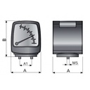RIEGLER Differenzdruckmanometer, eckig, für Serien FUTURA und multifix_1