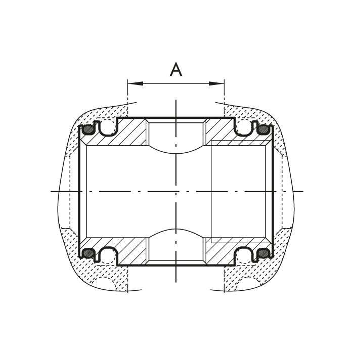 RIEGLER Luftabnahme 2-Wege »SYNTESI«, BG 2, G 1/2, Abgänge 2 x G 3/8_1