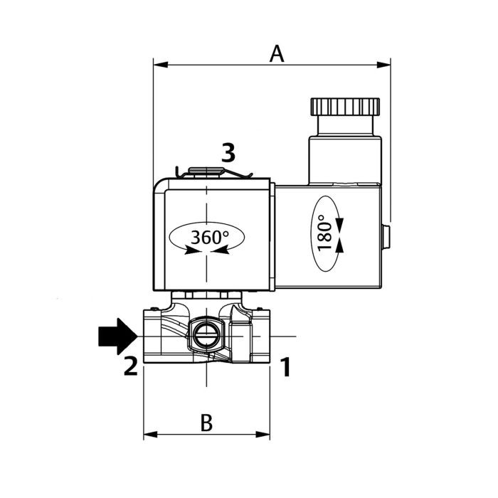 RIEGLER 3/2-Wege-MV, MS, NC, direktg, 230V AC, 50-60Hz, G 1/8, PN 0-15bar_3