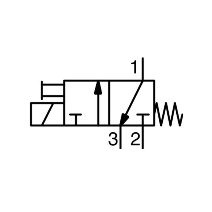 RIEGLER 3/2-Wege-MV, MS, NC, direktg, 230V AC, 50-60Hz, G 1/8, PN 0-15bar_4