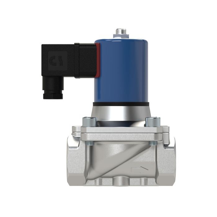 RIEGLER 2/2 MV, NC, ES, G1/2, DN13, PN 0-12, FPM, zwangsg., 230V AC_1
