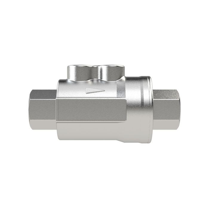 RIEGLER Koaxialventil, pneumat. bet. doppeltw. MS vern. NBR, Rp 1_1