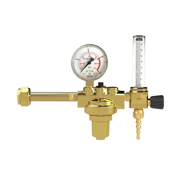 RIEGLER Flaschendruckminderer, 200 bar, Formiergas, Mengenm. 0-30 l/min_2