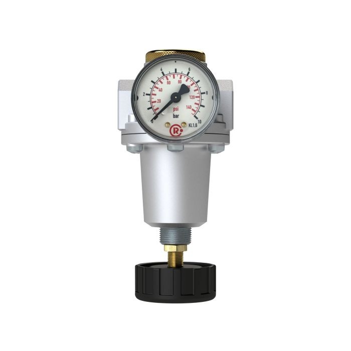 RIEGLER Konstant-Druckregler inkl. Manometer, BG 2, G 1/2, 0,2 - 6 bar_1