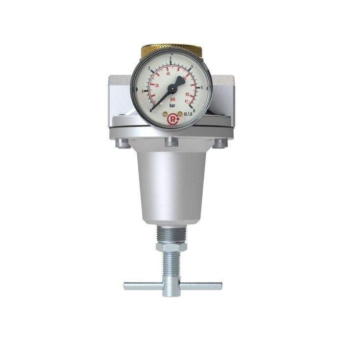 RIEGLER Konstant-Druckregler inkl. Manometer, BG 3, G 1/2, 0,5 - 10 bar_1