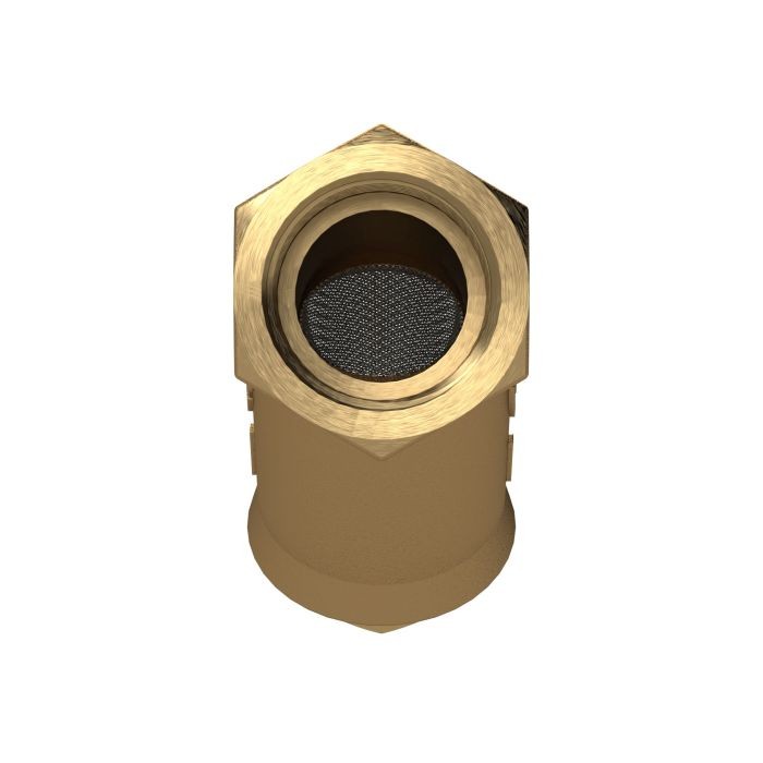 RIEGLER Schmutzfänger, Rotguss, G 1/4, DN 8, MW 0,25 mm_2