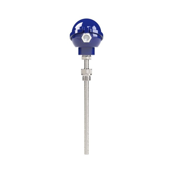 RIEGLER Widerstandsthermometer, TR10-C, 1xPt100, 4-Leiter, 4-20 mA, 100mm_2