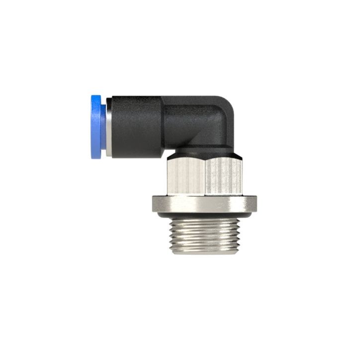 RIEGLER L-Steckverschraubung »Blaue Serie« mini, drehbar, G 1/8_2