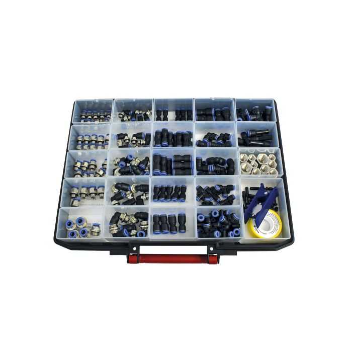 RIEGLER Sortimentsbox, Schnellsteckverbindungen »Blaue Serie«_1