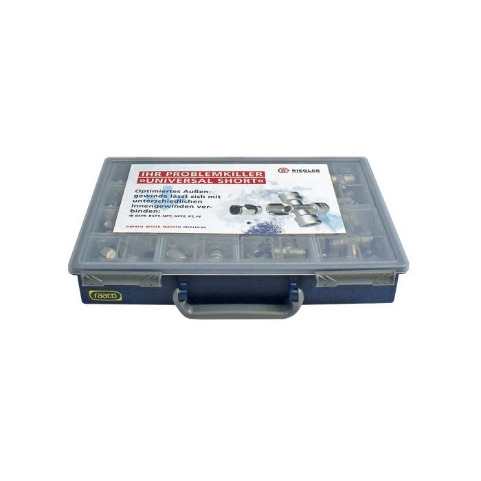 RIEGLER Sortimentsbox, Schnellsteckverbindungen »universal short«_2