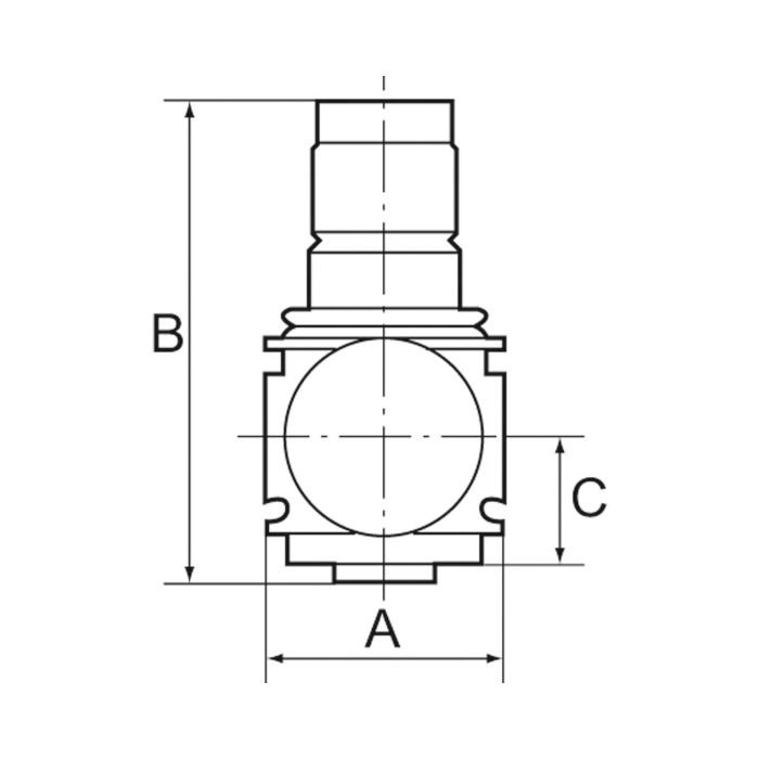 RIEGLER Druckregler, durchg. Druckvers. »variobloc«, BG 2, G 1/2, 0,5-16_1
