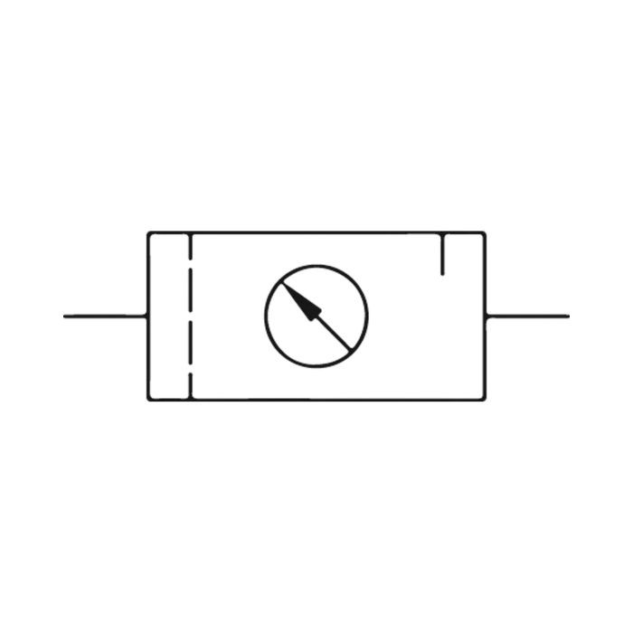 RIEGLER Wartungseinheit 3-tlg. »FUTURA«, PC, BG 1, G 1/4, 0,1 - 2 bar, VA_2