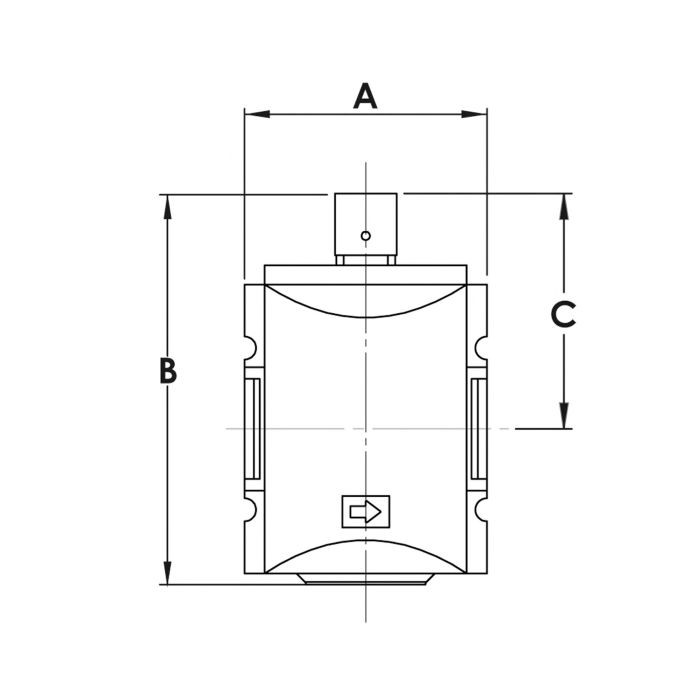 RIEGLER 3/2-Wegeventil »FUTURA«, pneumatisch betätigt, BG 1, G 1/4_1