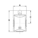 RIEGLER 3/2-Wegeventil »FUTURA«, pneumatisch betätigt, BG 1, G 1/4_1