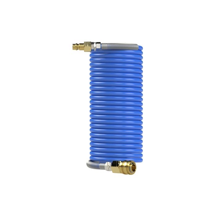 RIEGLER Spiralschlauch-Kupplung-Set, Standardkuppl., PA, ø 8x6, 2,5 m_2