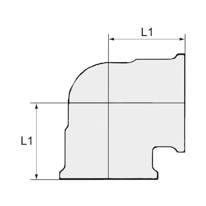 RIEGLER Winkelstück, 90°, innen/innen, G1/4, Druck 16 bar, Messing blank_3
