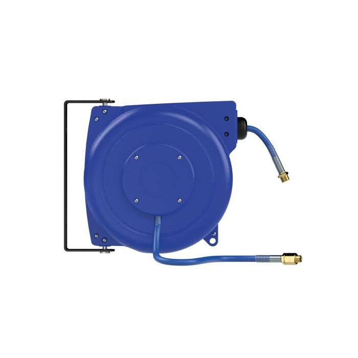 RIEGLER Schlauchaufroller, Druckluft/Wasser, PVC, ø 10x6,5, R 1/4, 15 m_2