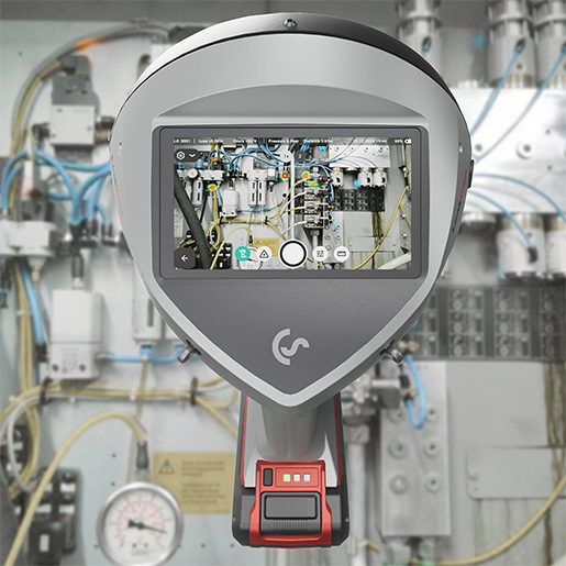 CS INSTRUMENTS LeakCam 600 Lecksuchgerät für Druckluftanlagen Front