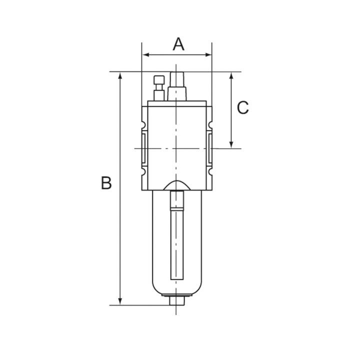 RIEGLER Nebelöler »FUTURA«, Polycarbonatbehälter, Schutzkorb, BG 2, G 3/8_1