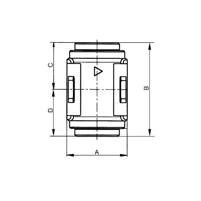 RIEGLER Verteiler »multifix-mini«, BG 0, G 1/4, mit 2 Abgängen G 1/8_1