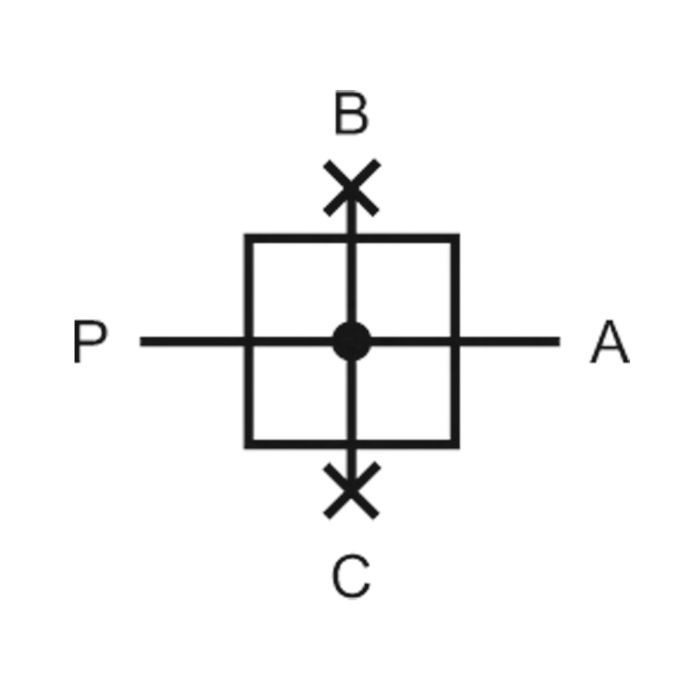 RIEGLER Verteiler »multifix-mini«, BG 0, G 1/4, mit 2 Abgängen G 1/8_2