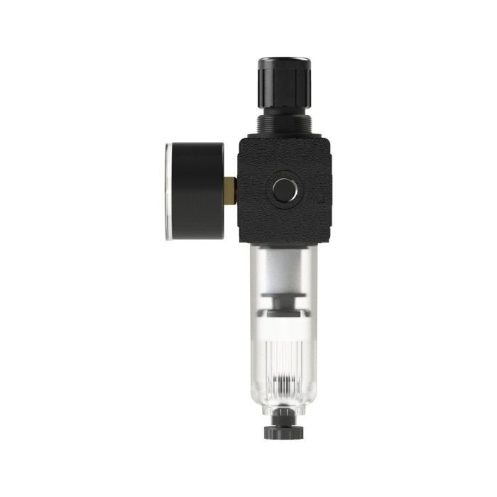 RIEGLER Filterregler »multifix«, PC-Behälter, BG 1, G 3/8, 0,5-16 bar, HA_2