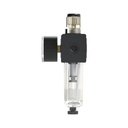 RIEGLER Wartungseinheit 2-tlg. »multifix«, mit PC-Behälter, BG 3, G 1/2_2