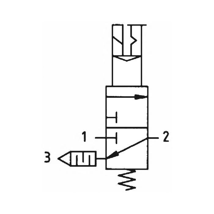 RIEGLER Schaltventil (3/2-Wegeventil) »multifix«, 24 V DC, BG 3, G 1/2_2