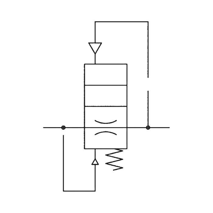 RIEGLER Anfahrventil »multifix«, mit einstellbarer Drossel, BG 5, G 1_2