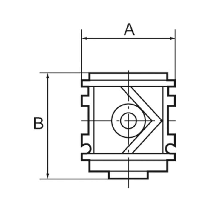 RIEGLER Verteiler »variobloc«, BG 2, G 1/2, mit 4 Abgängen_1