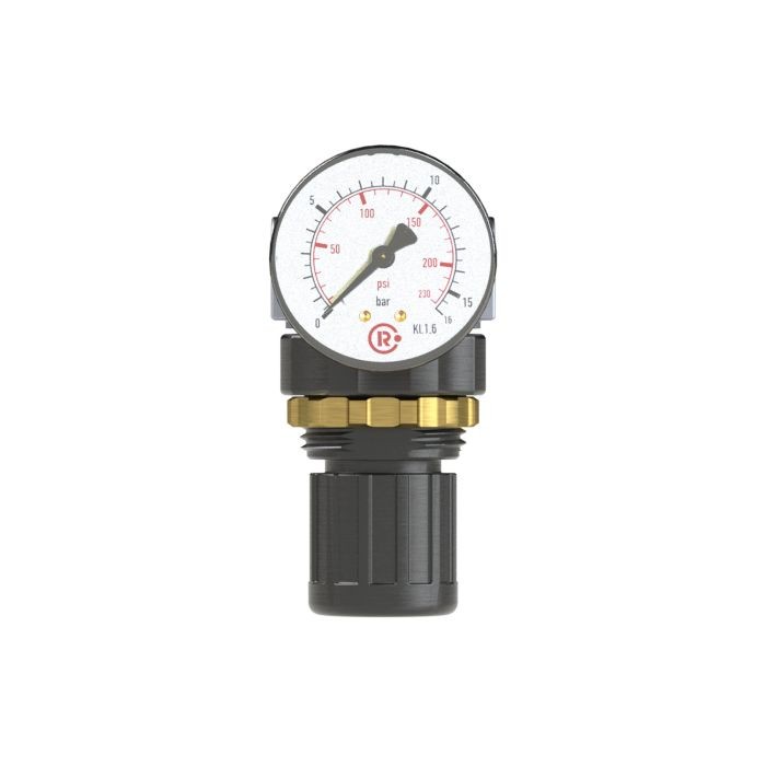 RIEGLER Druckregler »Standard-mini«, Schalttafelmutter, G 1/4, 0,1-3 bar_1