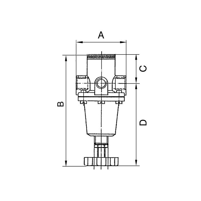 RIEGLER Druckregler »Standard«, inkl. Manometer, BG 3, G 3/4, 0,1 - 3 bar_1
